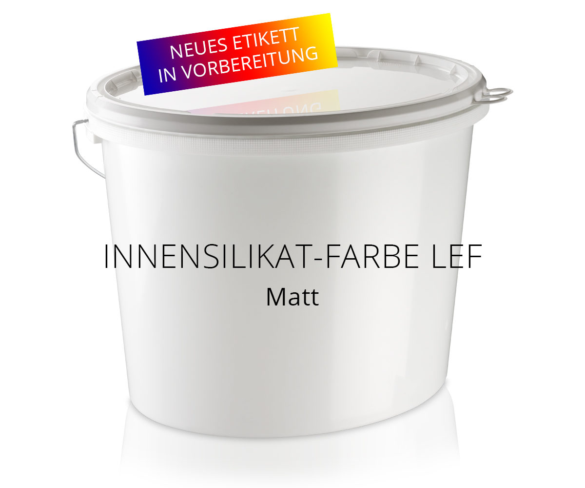 Innensilikat-Farbe LEF matt